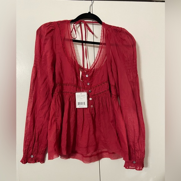 Free People Tops - NWT Free People woman’s size small long sleeve top